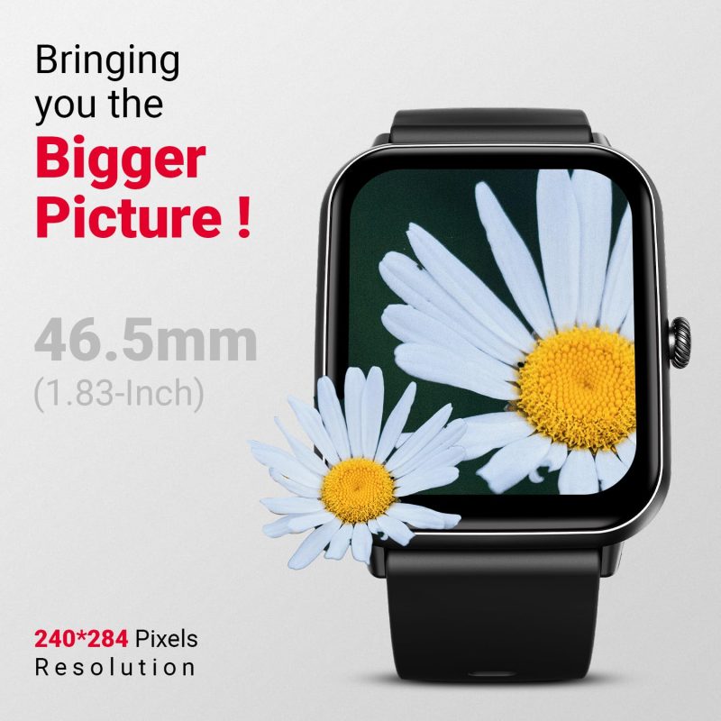 Ninja Call Pro Plus Smart Watch 1.83 inch with Bluetooth Calling, AI Voice Assistance, 100 Sports Modes - Image 9
