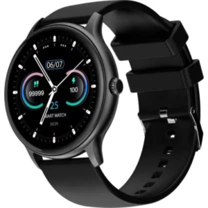 Hurricane 33.02mm (1.3) Curved Glass Display with BT Calling, 100+ Sports Modes Smartwatch
