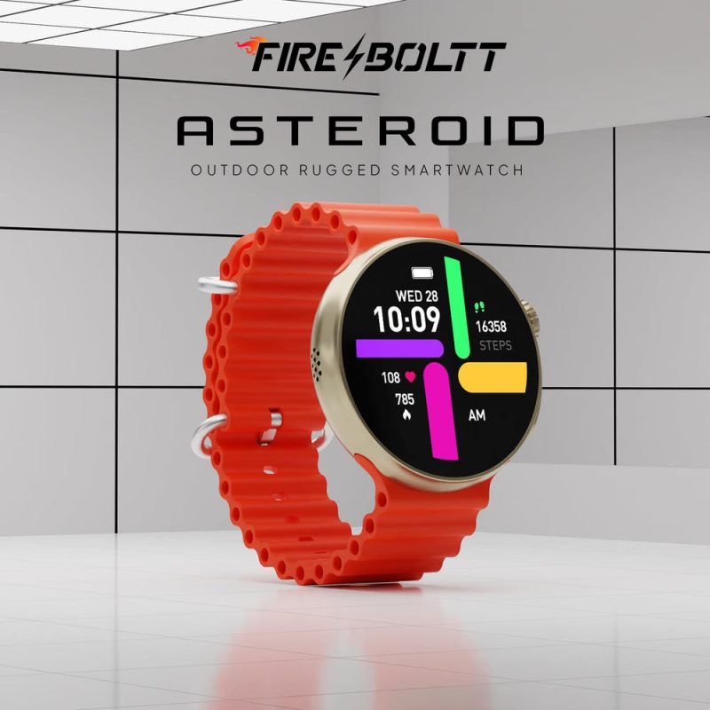 Asteroid 36.32mm (1.43 inch) Super AMOLED Display Smart Watch, One Tap Bluetooth Calling - Image 2