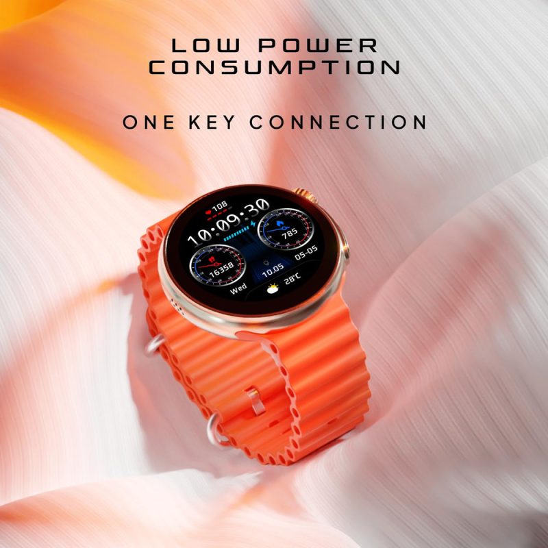 Asteroid 36.32mm (1.43 inch) Super AMOLED Display Smart Watch, One Tap Bluetooth Calling - Image 4