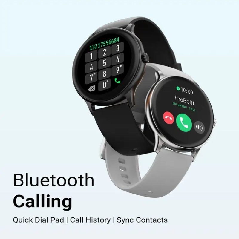 Hurricane 33.02mm (1.3) Curved Glass Display with BT Calling, 100+ Sports Modes Smartwatch - Image 9