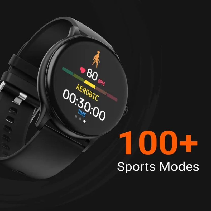 Hurricane 33.02mm (1.3) Curved Glass Display with BT Calling, 100+ Sports Modes Smartwatch - Image 7