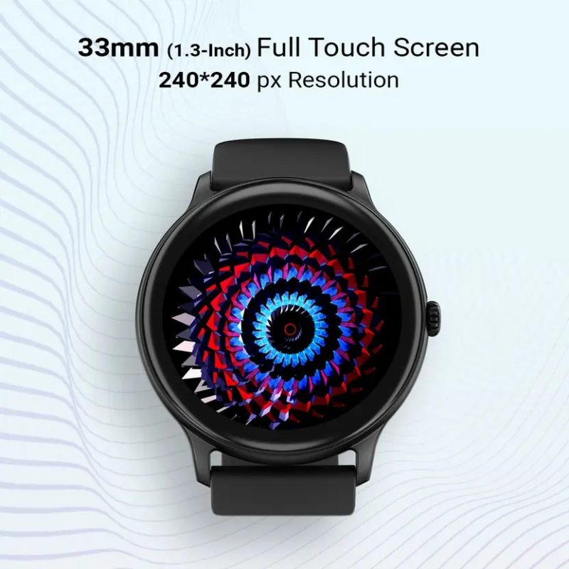 Hurricane 33.02mm (1.3) Curved Glass Display with BT Calling, 100+ Sports Modes Smartwatch - Image 10
