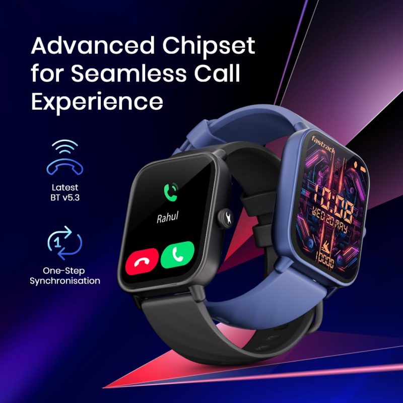 Glide X 1.83" Smart Watch with Ultra UV HD Display, SpO2, Heart Rate & Sleep Tracking, Bluetooth Calling, 100+ Sports Modes, 5-Day Battery, Smartwatch for Men & Women - Image 4