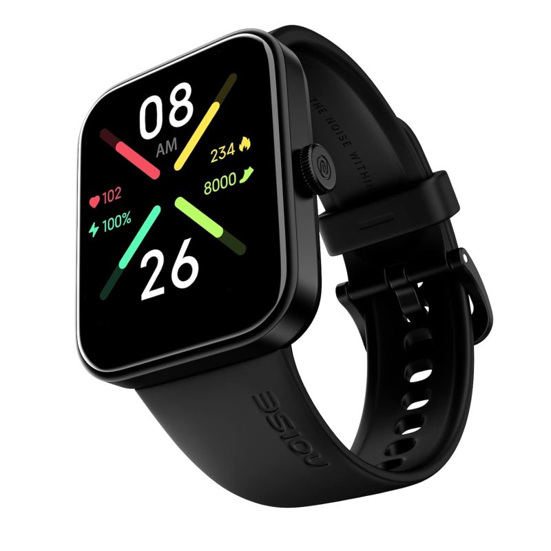 Pulse Go Buzz Smart Watch with Advanced Bluetooth Calling, 1.69" TFT Display, SpO2, 100 Sports Mode with Auto Detection, Upto 7 Days Battery (2 Days with Heavy Calling)