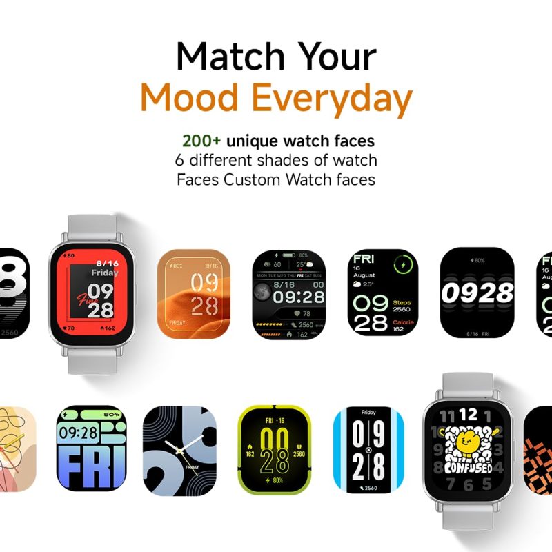 Redmi Watch 5 Active, 2" Display, Metal Body, 18 Day Battery, Bluetooth Calling, Advanced AI Noise Cancellation, Alexa - Image 8