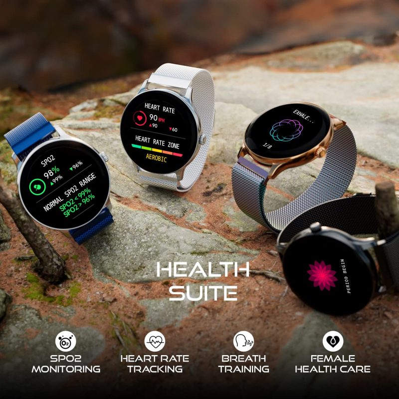 Phoenix Ultra Smart Watch 1.39 inch Bluetooth Calling, AI Voice Assistant, Metal Body with 120+ Sports Modes, SpO2, Heart Rate Monitoring - Image 8