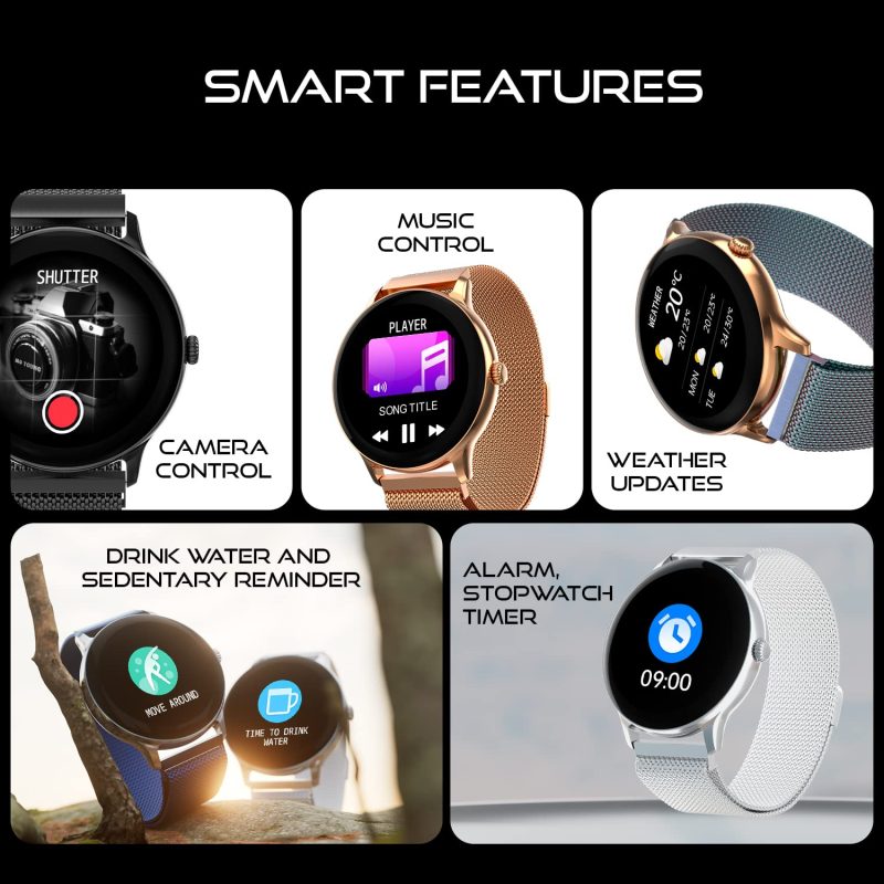 Phoenix Ultra Smart Watch 1.39 inch Bluetooth Calling, AI Voice Assistant, Metal Body with 120+ Sports Modes, SpO2, Heart Rate Monitoring - Image 11