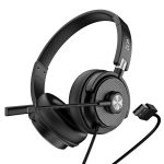 Bassheads 900 Pro Wired Headphones with 40Mm Drivers, Lightweight Foldable Design, Over Ear, Remote Control, Unidirectional Retractable Mic, Adjustable Headband & USB Type-A Compatibility