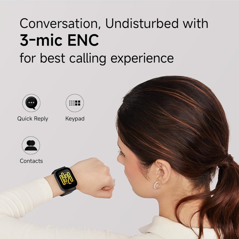 Redmi Watch 5 Active, 2" Display, Metal Body, 18 Day Battery, Bluetooth Calling, Advanced AI Noise Cancellation, Alexa - Image 2