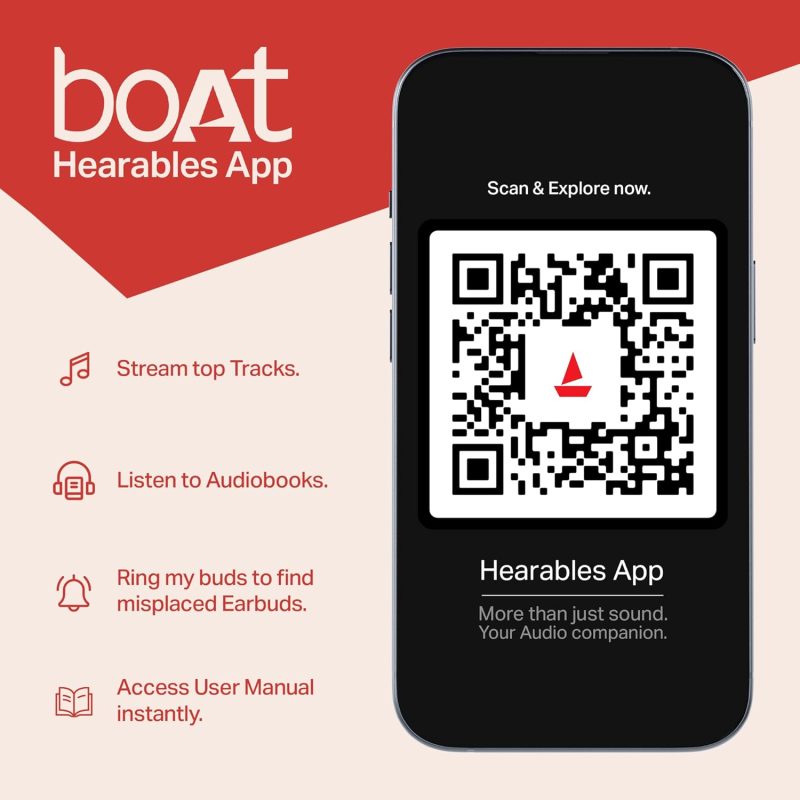 Rockerz 430 w/ 40mm Drivers, Beast Mode w/ 40ms Latency, 40hrs Playback, ENx Tech, Voice Assistant, BTv5.4, Adaptive Fit & Easy Access Controls, Bluetooth Over Ear Headphones - Image 3
