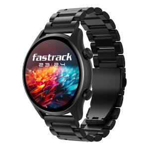 Astor FR2 Pro 1.43" AMOLED Stainless Steel Smart Watch with SpO2, Heart Rate, BT Calling, Adaptive AOD, Functional Crown, AI Voice Assistant – Smartwatch for Stylish Professionals