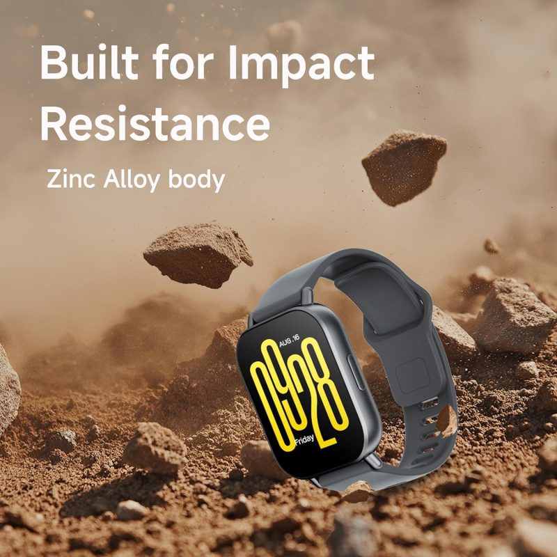 Redmi Watch 5 Active, 2" Display, Metal Body, 18 Day Battery, Bluetooth Calling, Advanced AI Noise Cancellation, Alexa - Image 6